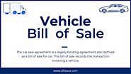 Vehicle Bill of Sale affidavit: Vehicle (Car) Sales Agreement Template, Bill of Sale for Car Sample, Vehicle Sales Ag...