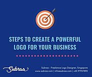 Steps to create a powerful Logo for your Business - Logo Design Logo Designer Logo Design Services Subraa Singapore