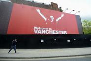Welcome to Vanchester! New United boss welcomed with billboard