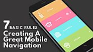 7 Basic Rules For Creating A Great Mobile Navigation | Posts by websitedesignlosangeles | Bloglovin’