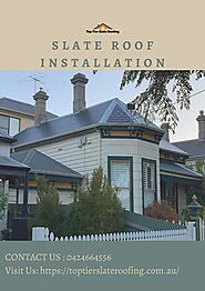 Get Best Slate Roof Installation in Melbourne