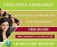 CBSE Open school Admission form 10th/12th last date 2025-2026 Delhi.