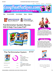 (PDF) Fat Diminisher System Review Will It Help You Lose Fat | mohit r - Academia.edu