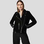 Soft Touch Suede Leather Jackets for Women at NYC Leather Jackets