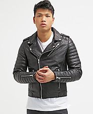 Widest Range of Mens Leather Jackets Online at Shopperfiesta