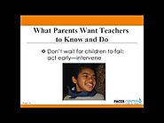 Engaging Diverse Families: What Parents Want Teachers to Know and Do