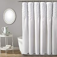 Can I make my bathroom look fancy with a shower curtain?