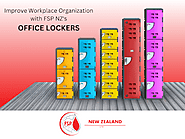 Improve Workplace Organization with FSP NZ's Office Lockers