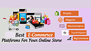 Top eCommerce Platforms to Build Online Store