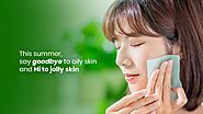 This summer, say goodbye to oily skin and Hi to jolly skin