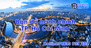 Bản đồ hành chính TP Hồ Chí Minh và 24 Quận Huyện mới nhất 2020