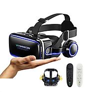 Virtual Reality Glasses and Smart Bluetooth Wireless Remote Control | Crazy CLiQ