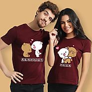 Buy Trendy Couple T shirts Online at Beyoung