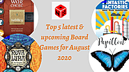 Top 5 latest & upcoming Board Games for August 2020 – BoardGamesNMore