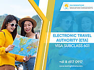 Guide About The Australian Visa Subclass 601