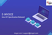 E-invoice New API Specification Released | e-invoicing solution