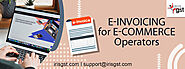 E-invoicing for E-commerce Operators