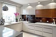 The Elegant Look of the Painted Kitchen Cabinets