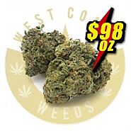 Website at https://www.westcoastweeds.com/product/98oz-9-pound-hammer-aaa-indica/