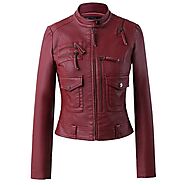 Women's Leather Short Jackets SSP 004|Leather Items|Jackets|SPPOLE