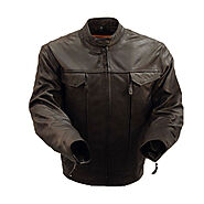 Leather Motorbike Jackets -- SPJ001|Leather Items|Jackets|SPPOLE
