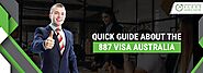 Quick Guide About the 887 Visa Australia