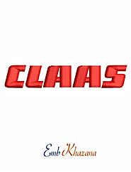 Claas Logo Embroidery design