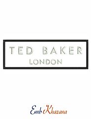 Ted baker logo embroidery design