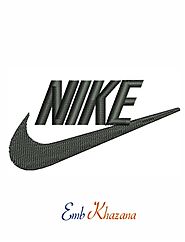 nike logo embroidery design