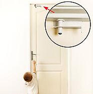 GlideLok Child Safety Lock for Doors | Child Proof Door Lock System