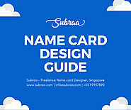 Name card design guide