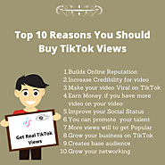 Top 10 Reasons You Should Buy TikTok Views