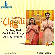 Celebrate Gudi Padwa And Ugadi Wishes with Posters & More on Brands.live