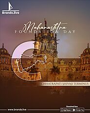 Exclusive Alphabet Maharashtra Foundation Day posters and images on Brands.live