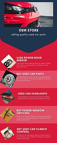 Best Used power door mirror