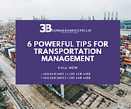 6 Powerful Tips For Transportation Management