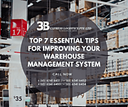 Top 7 Essential Tips For Improving Your Warehouse Management System