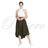 Buy Passero A Line Long Skirt | Long A Line Skirt For Women