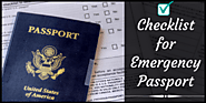 Checklist for Emergency Passport