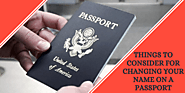 Things to Consider for Changing Your Name on a Passport