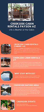 Creekside Cabin Rentals Payson AZ