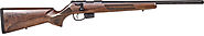 Anschutz A015149 1761DHB Classic 17HMR 18" HB 1/2X28" Blued Walnut - Online Gun Provider