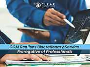 CCM Realises Discretionary Service Prerogative of Professionals