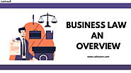 BUSINESS LAW: AN OVERVIEW Business Law - A detailed Explanation