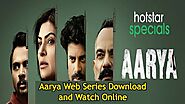 Aarya Web Series Download and Watch Online Tamilrockers
