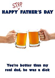 Step Dad Is Better - Funny Father’s Day Card | Twisted Gifts