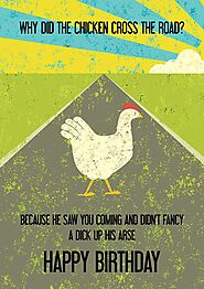 Chicken - Funny Birthday Card | Twisted Gifts