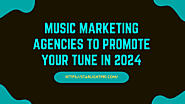 Strategies Followed By Music Marketing Agencies To Promote Your Tune In 2024