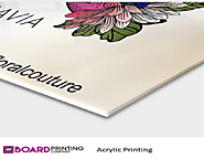 Varied acrylic printing applications that prove sophistication