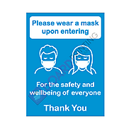 Superior quality face mask signs in the UK
